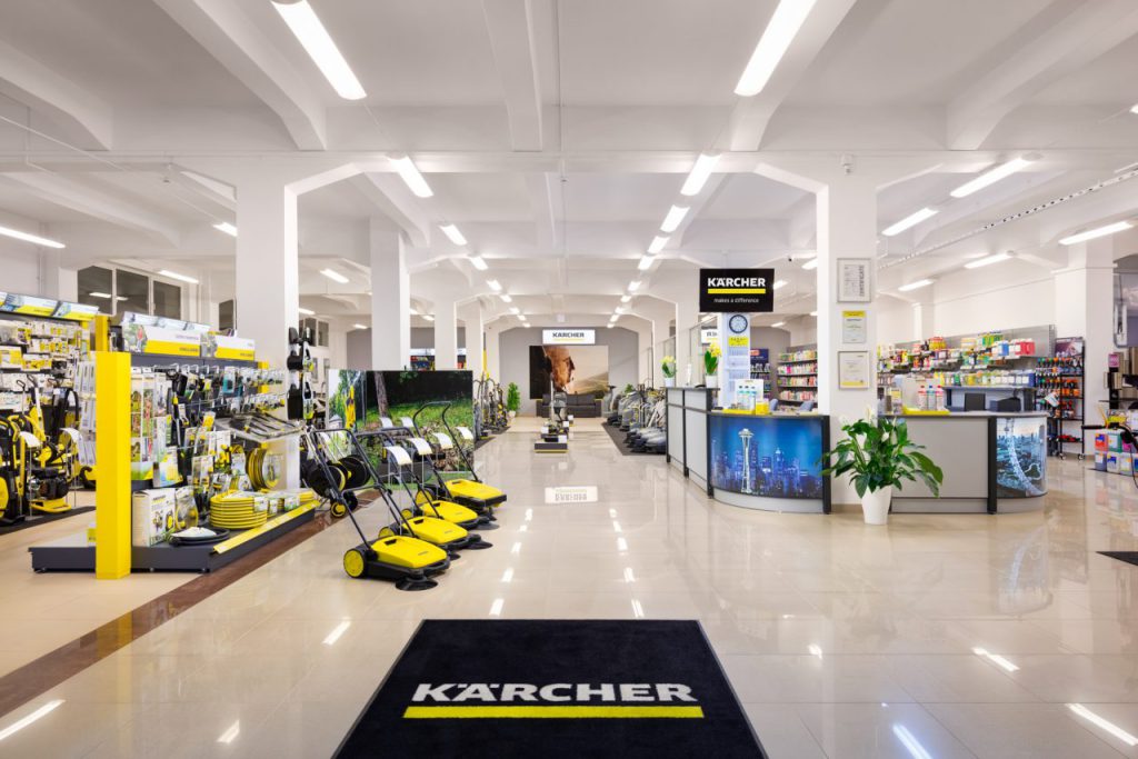 salon z marką Karcher